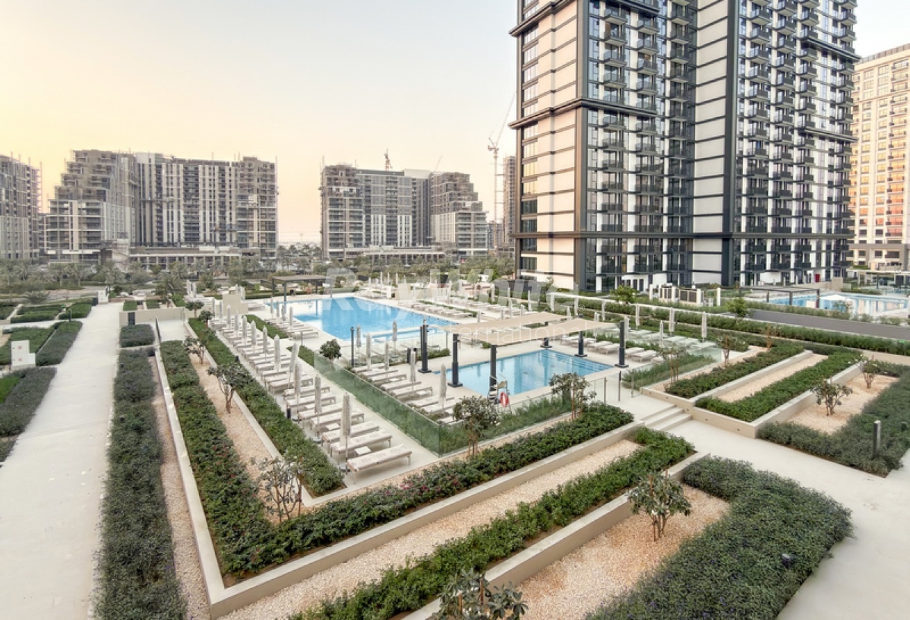 Full Pool View | Brand New | Vacant Park Horizon Tower 1 Dubai Hills Estate Dubai