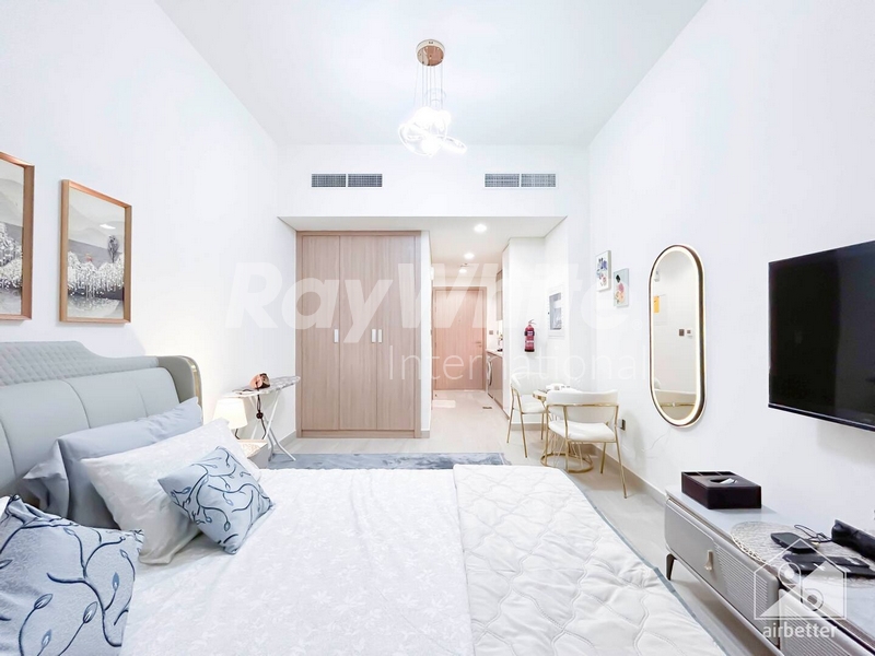 Modern Studio | Fully Furnished | Spacious Layout Azizi Riviera 25 Meydan Dubai