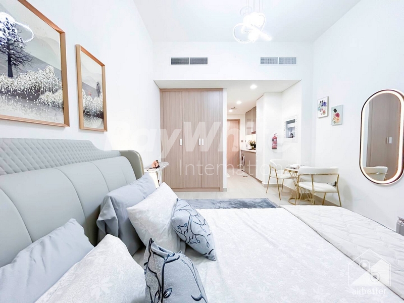 Modern Studio | Fully Furnished | Spacious Layout Azizi Riviera 25 Meydan Dubai
