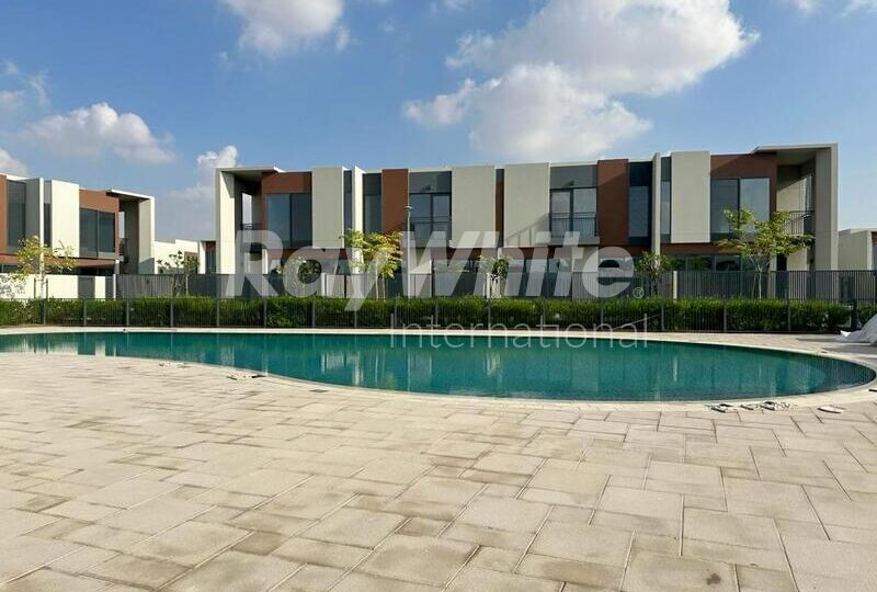 Single Row | Pool and Park View | Best Price Cherrywoods Dubai