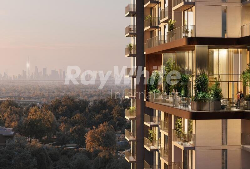Original Price | 2BR + Maid | Pool and Forest View Distrikt 2 Dubailand Dubai